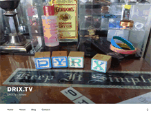 Tablet Screenshot of drix.tv