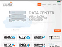 Tablet Screenshot of drix.com.br